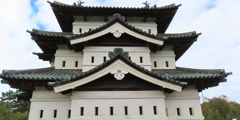 弘前城の天守閣
