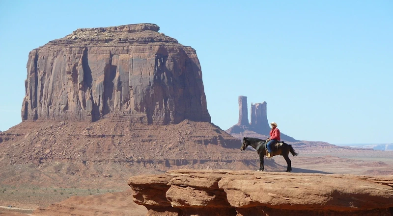 マカロニウエスタン映画のイメージ画像